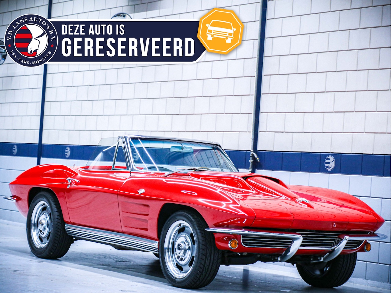 Chevrolet Corvette - C2 Stingray /502 | Body off gerestaureerd - AutoWereld.nl