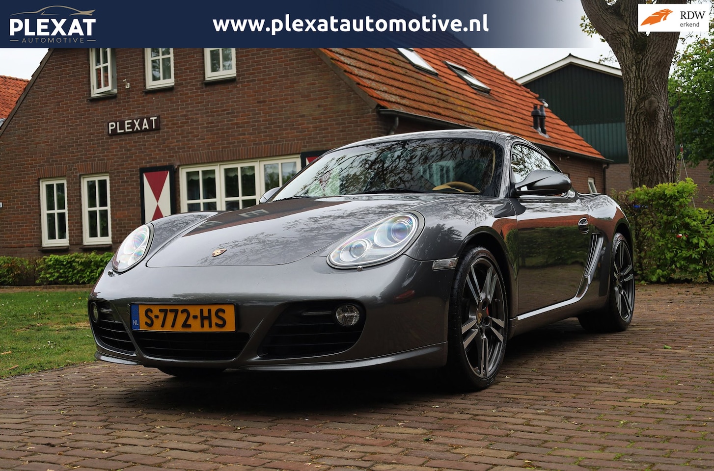 Porsche Cayman S - 3.4 S PDK. | Uniek | Historie | Xenon | Facelift | Beige Leder | Climate | Youngtimer | Le - AutoWereld.nl