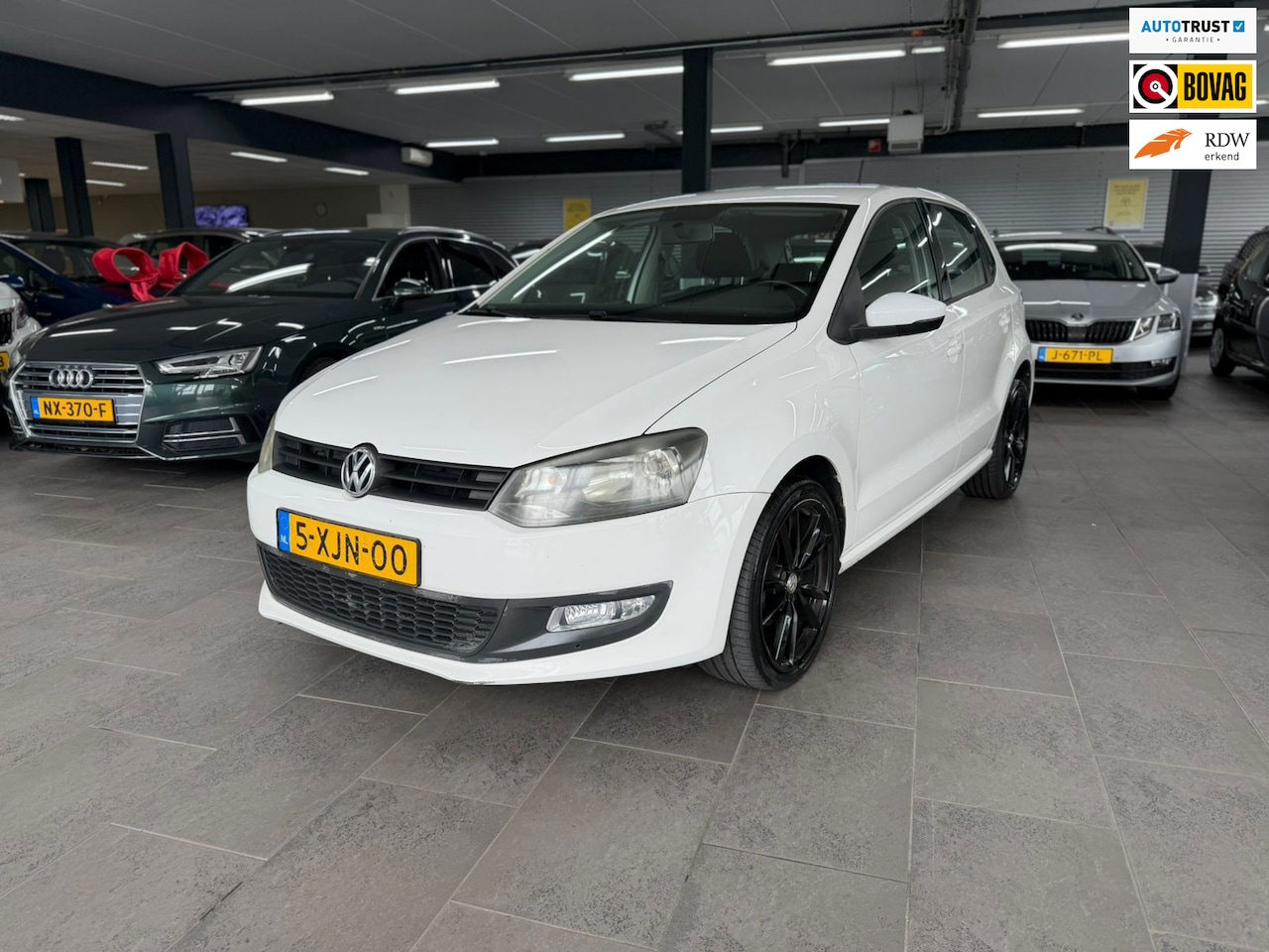 Volkswagen Polo - 1.2-12V BlueMotion Comfortline airco elektrische pakket lm-velgen goed onderhouden - AutoWereld.nl