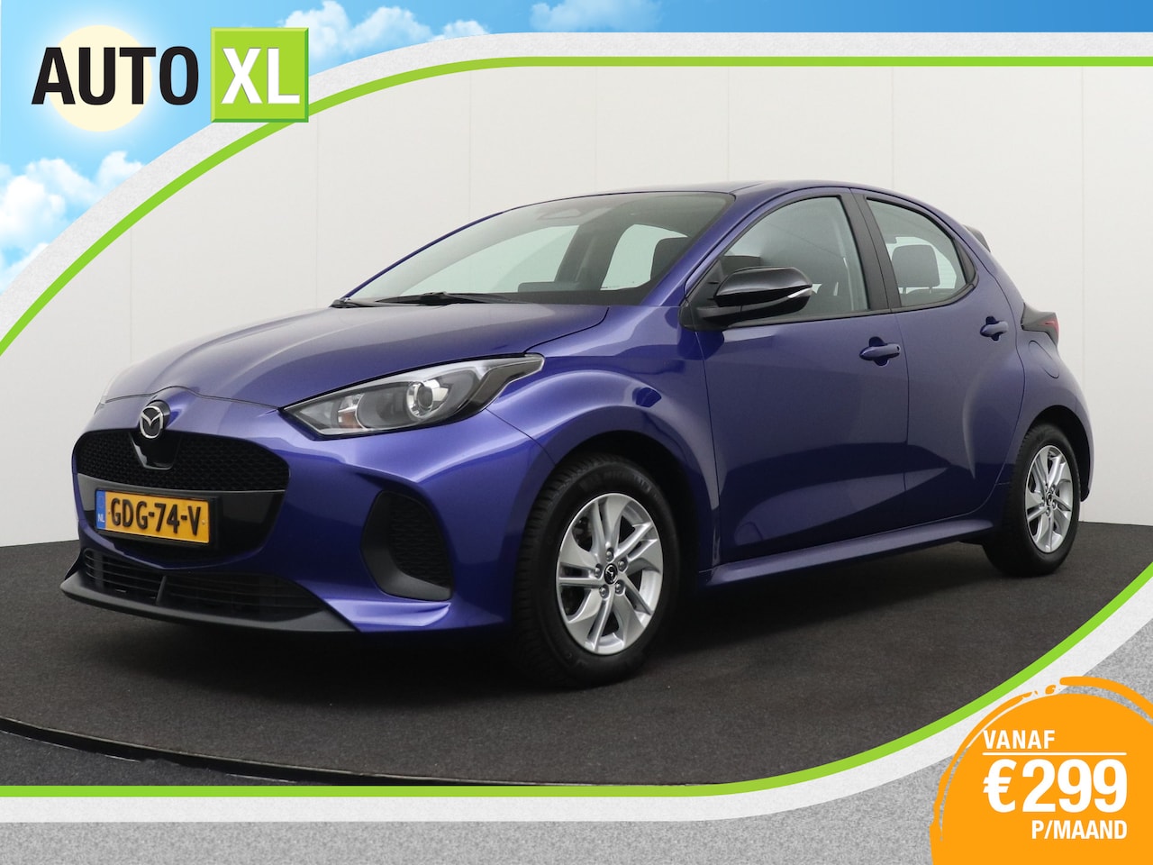 Toyota Yaris - Mazda 2 1.5 Hybride Aut. Centre-line Stoelverw. Climate Camera Adap.Cruise - AutoWereld.nl