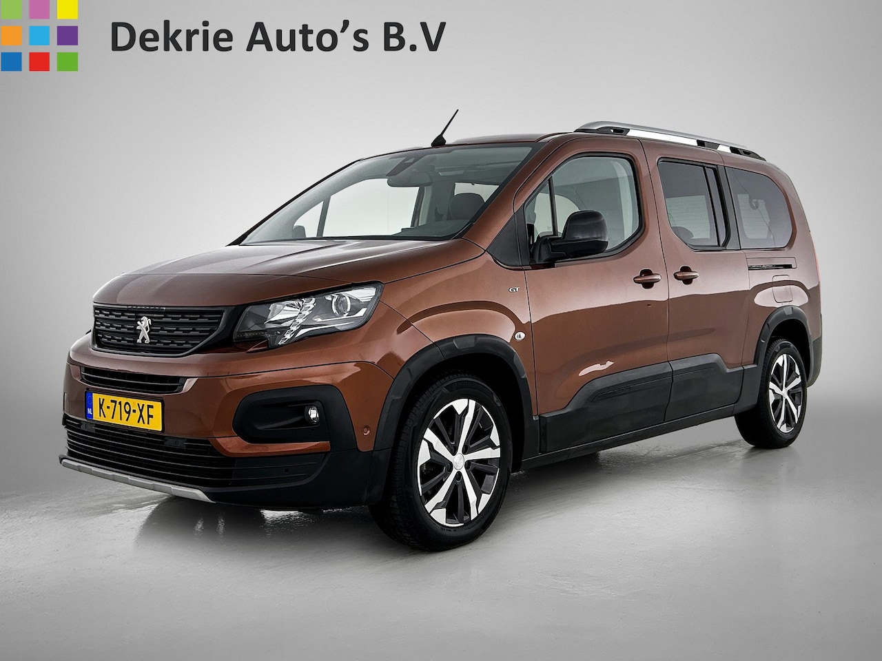 Peugeot Rifter Long - 1.2 131PK Automaat GT 7pers. * Distributie vv.bij 95Dkm * / Trekhaak / Airco-ecc. / Pdc+Ca - AutoWereld.nl