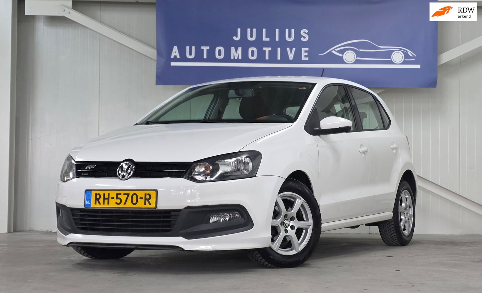 Volkswagen Polo - 1.2 TSI R-line Volledig Onderhouden Airco CruiseControl Garantie Mooi! - AutoWereld.nl