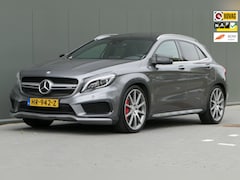 Mercedes-Benz GLA-Klasse - AMG 45 4MATIC Pano Schaalstoelen NAP Drivers package Distr+ Memory harman kardon
