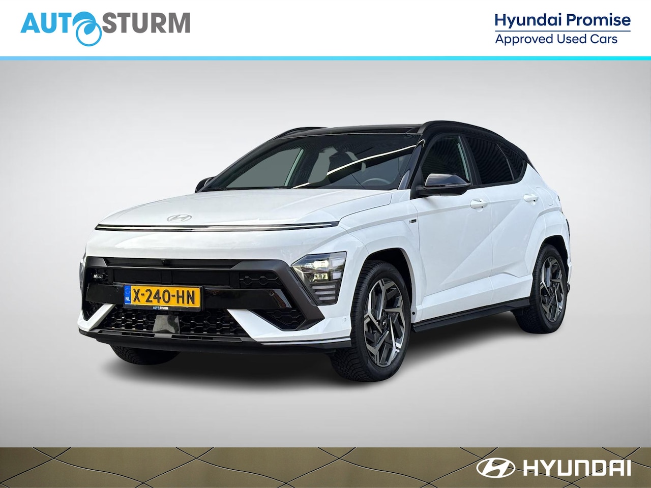 Hyundai Kona - 1.6 GDI HEV N Line Sky incl. Trekhaak Afneembaar! - AutoWereld.nl