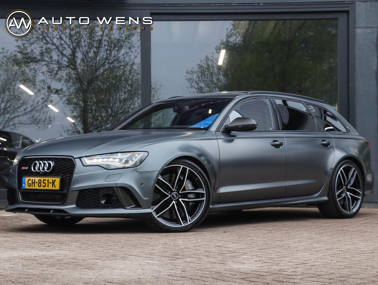 Audi RS6 - 4.0 TFSI RS 6 quattro Keramisch B&O Adv. HeadUp Nachtzicht Panodak Softclose - AutoWereld.nl