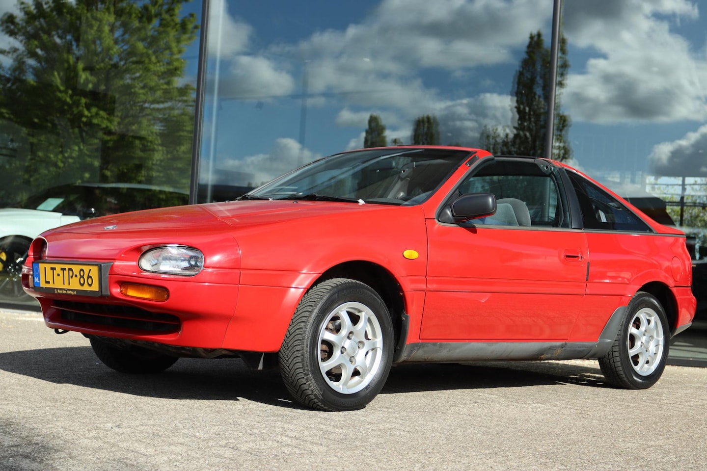 Nissan 100 NX - 1.6 SLX SPORT-I TARGA *APK 12-2027* | ORIG. NL NAP | ELEK. RAMEN | - AutoWereld.nl