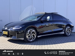 Hyundai IONIQ 6 - Lounge 77.4 kWh / Open dak / 20" LM met All Season / Stoelverwarming voor en achter / Stoe
