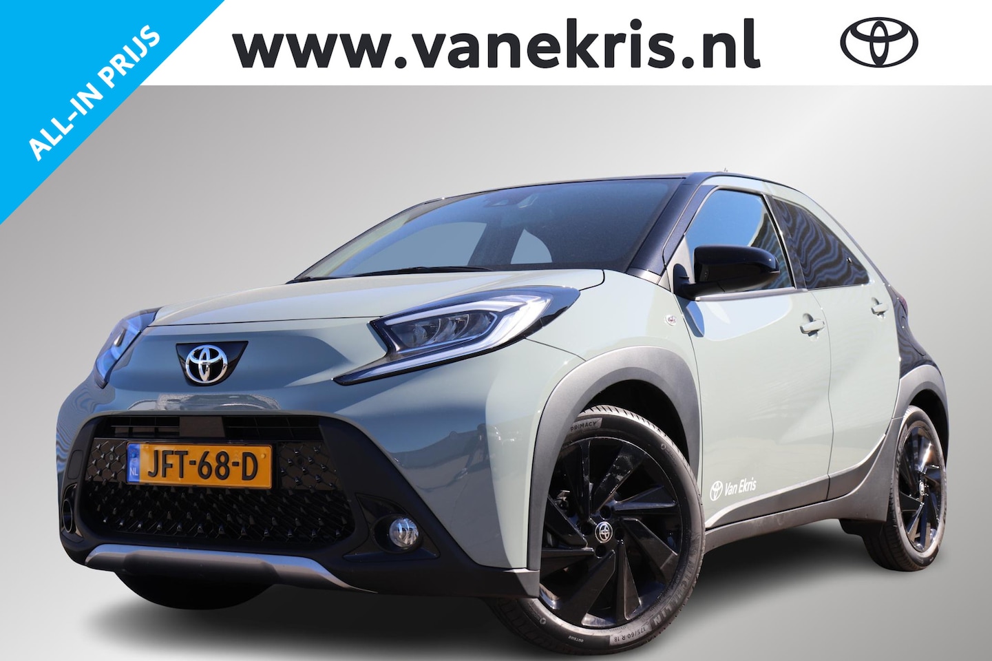 Toyota Aygo X - 1.0 VVT-i S-CVT envy 1.0 VVT-i S-CVT Envy, Half leder, Apple Carplay/Android Auto, Climate & Cruise control! - AutoWereld.nl