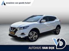 Nissan Qashqai - 1.2 N-Connecta | NL Auto/1e Eig./Navi/Pano.Dak/Clima/Cruise/18"/360° Camera