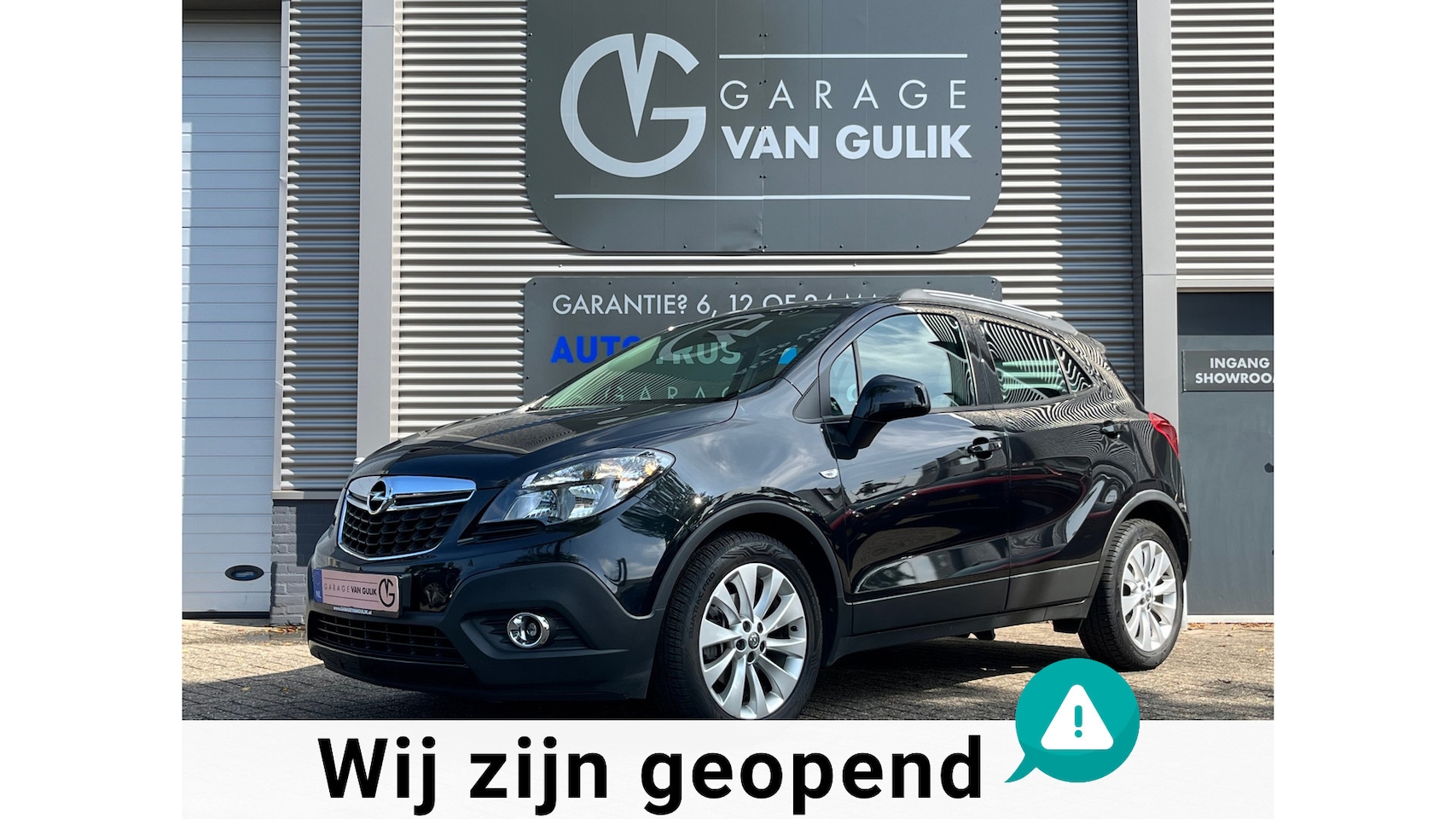 Opel Mokka - 1.4 140PK Clima,Cruise,Isofix,Stoel+StuurVerw,ElektrRamen+Spiegels,Lmv,Usb,Aux,ParkeerSens - AutoWereld.nl