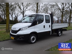 Iveco Daily - 35S16D 3.0 160PK EURO-6 | Open Laadbak | 7-persoons Pick-UP | Dubbele Cabine