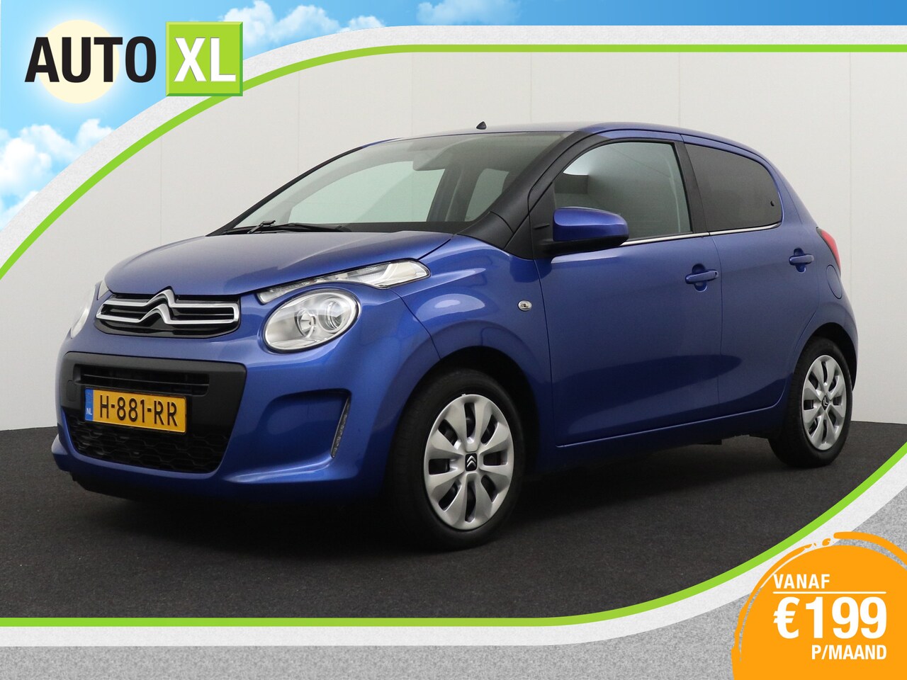 Citroën C1 - 1.0 73 PK VTi Pack Comfort LED Bluetooth Airco Leder-Stuurwiel - AutoWereld.nl