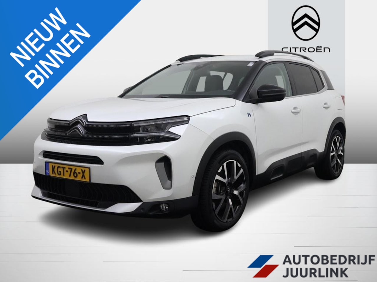 Citroën C5 Aircross - 1.6 Plug-in Hybrid 225pk Automaat Shine Leder/Nav /Camera/Led/CarPlay/Comfort.Stoelen - AutoWereld.nl