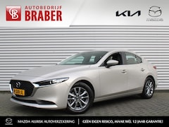 Mazda 3 - 3 2.0 e-SkyActiv-G M Hybrid 122PK 6MT Comfort | BTW Auto | Navi | Leder | Keyless | Camera