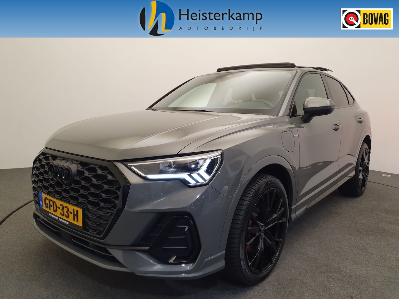 Audi Q3 Sportback - 45 TFSI e S Edition S-Line Panoramadak, Trekhaak, 20 inch - AutoWereld.nl
