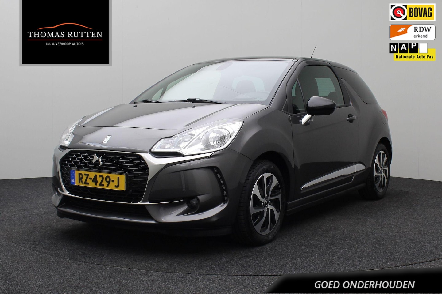 DS 3 - 1.2 PureTech Business Citroen 2018 NAP | Carplay | Bluetooth | Camera | Lichtmetaal | Half - AutoWereld.nl