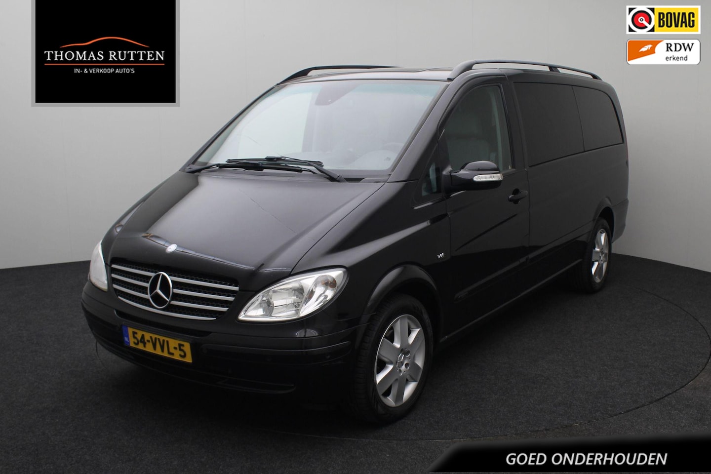 Mercedes-Benz Viano - 3.0 CDI DC Trend Lang V6 2008 Trekhaak | Airco | Cruise control | Dubbel cabine | PDC | Bl - AutoWereld.nl