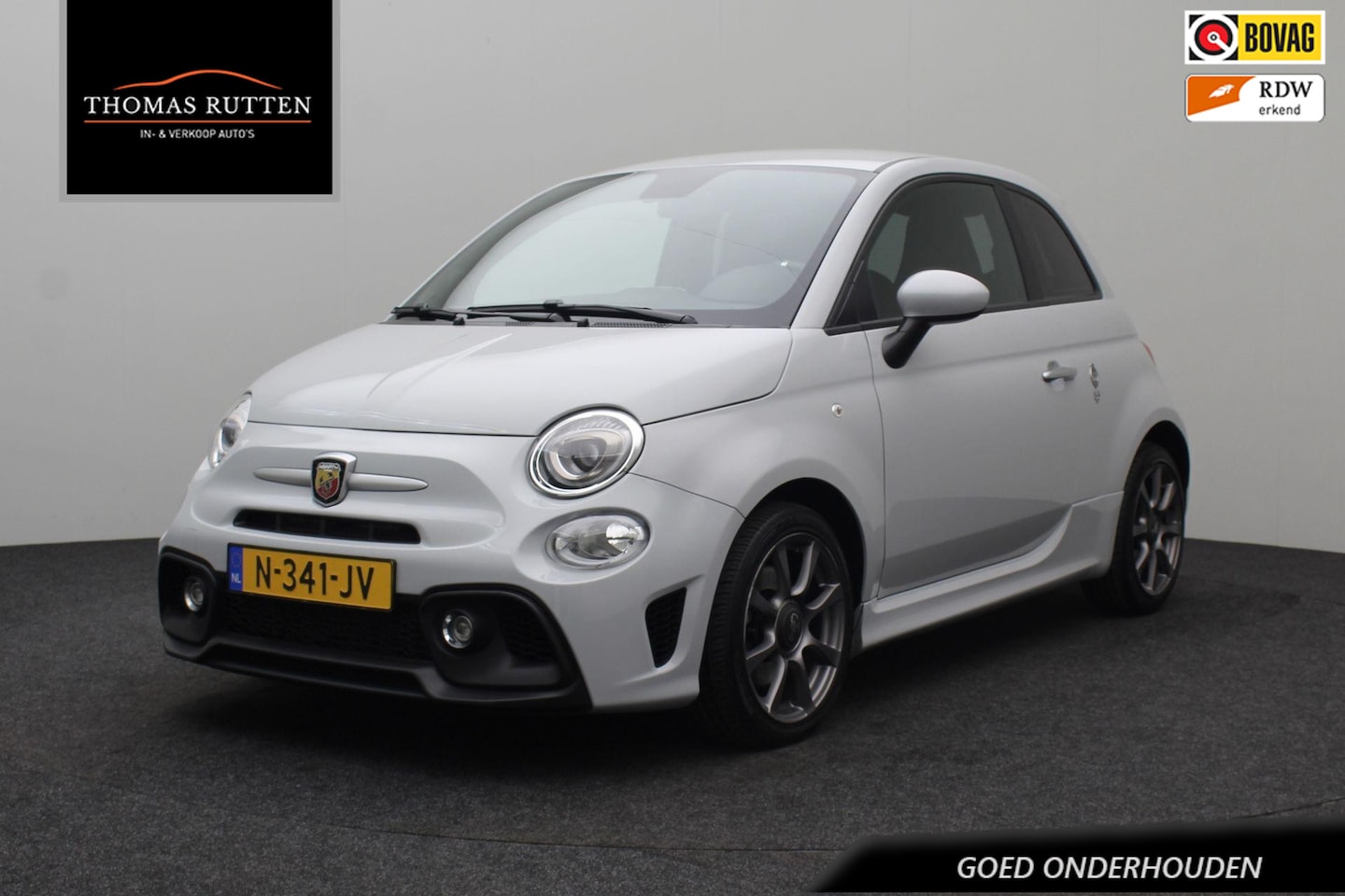 Fiat 500 Abarth - 1.4 T-Jet 595 2019 | Goed Onderhouden | Navigatie | Xenon | Stuurwiel Bediening | DAB Radi - AutoWereld.nl