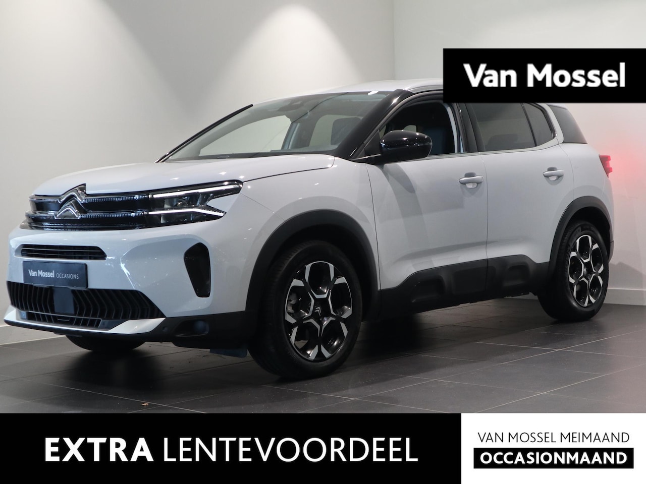Citroën C5 Aircross - 1.2 Hybrid 136 Plus HOGE INSTAP - BOCHTVERLICHTING - NAVIGATIE - AutoWereld.nl