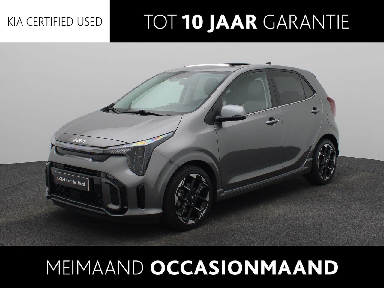 Kia Picanto - 1.0 DPI GT-Line | NIEUW MODEL | Schuif/Kanteldak | Stoel/Stuurverwarming | Camera | Naviga - AutoWereld.nl