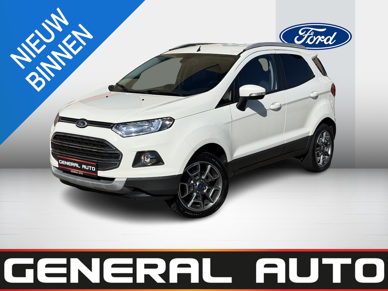 Ford EcoSport - 1.0 EcoBoost Titanium 1.0 EcoBoost Titanium, Nieuwe Distributieriem - AutoWereld.nl