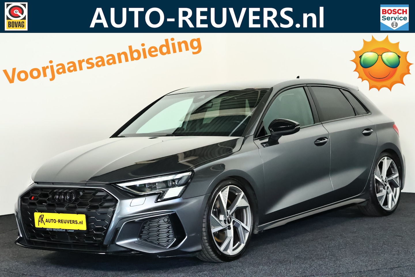 Audi A3 Sportback - 2.0 TFSI S3 quattro / LED-Matrix / B&O / ACC / CarPlay - AutoWereld.nl
