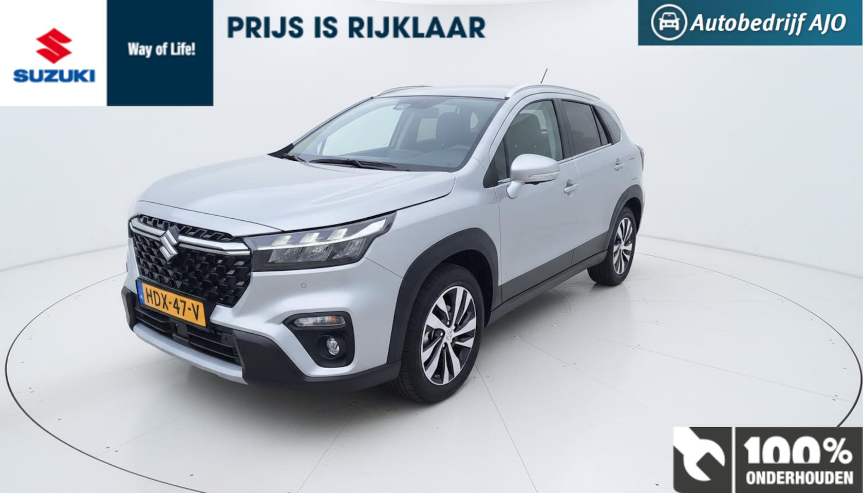 Suzuki S-Cross - 1.5 Hybrid AllGrip Style AUTOMAAT RIJKLAAR PRIJS - AutoWereld.nl