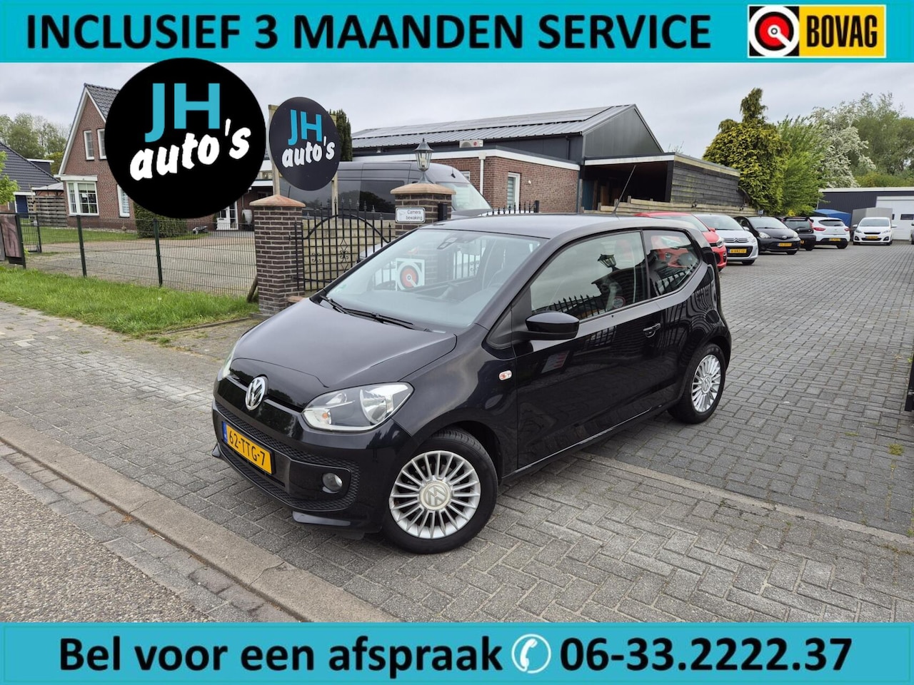 Volkswagen Up! - 1.0 high up! BM CRUISE | 1E EIG | DEALER OH - AutoWereld.nl