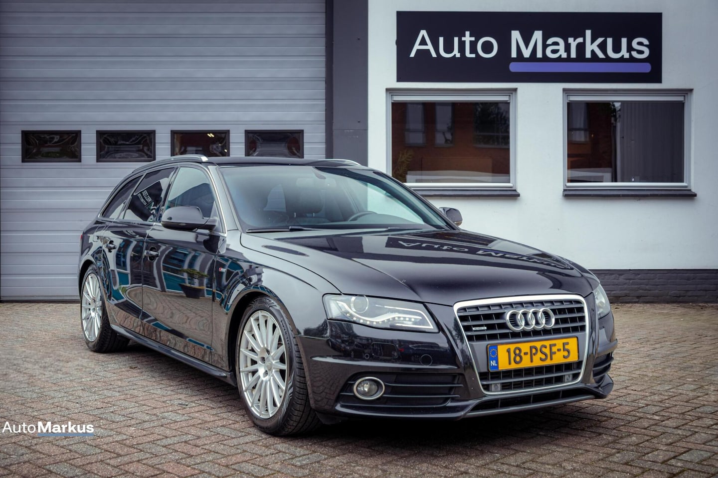 Audi A4 Avant - 2.0 TFSI quattro 3X S-Line|S-Tronic|Leder|Trekhaak|Memory|Veel onderhoud - AutoWereld.nl