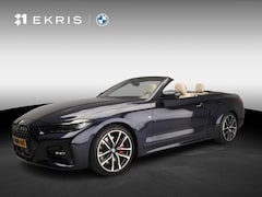 BMW 4-serie Cabrio - 420i | M-Sportpakket | LED | Leder | HUD | Sportstoelen | Active cruise | Trekhaak | Winds