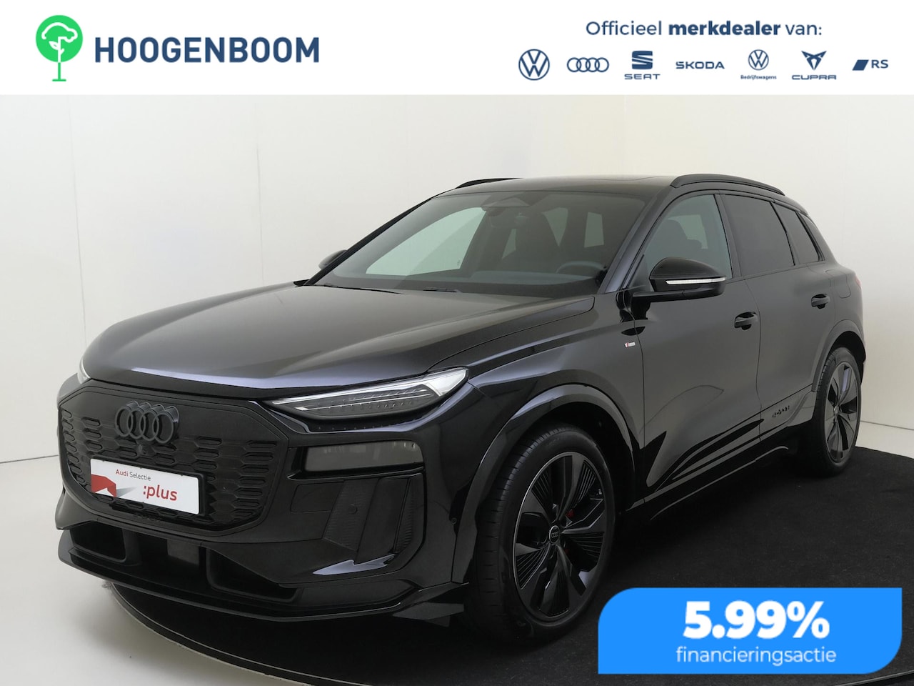 Audi Q6 e-tron - S edition performance 100 kWh | Panoramadak | Luchtvering | Head-up display | Warmtepomp | - AutoWereld.nl