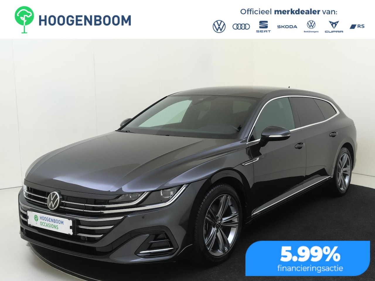 Volkswagen Arteon Shooting Brake - 1.4 TSI eHybrid R-Line Business+ | SoH 90% | Trekhaak | Head-up display | Adaptieve dempin - AutoWereld.nl