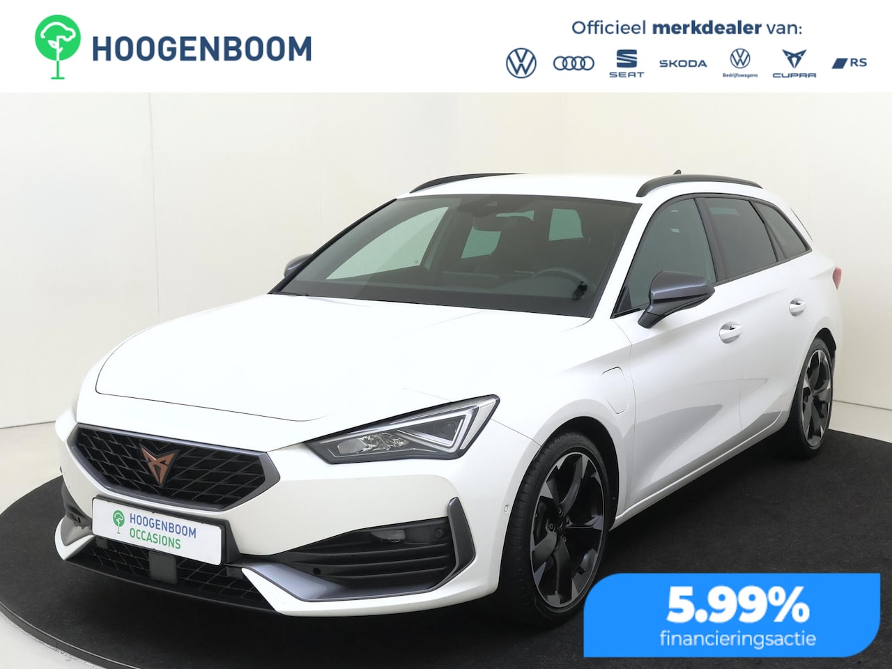 CUPRA Leon Sportstourer - 1.4 e-Hybrid Business | SoH 99% | Adaptieve demping | Parkeerassistent | Keyless | Adaptie - AutoWereld.nl