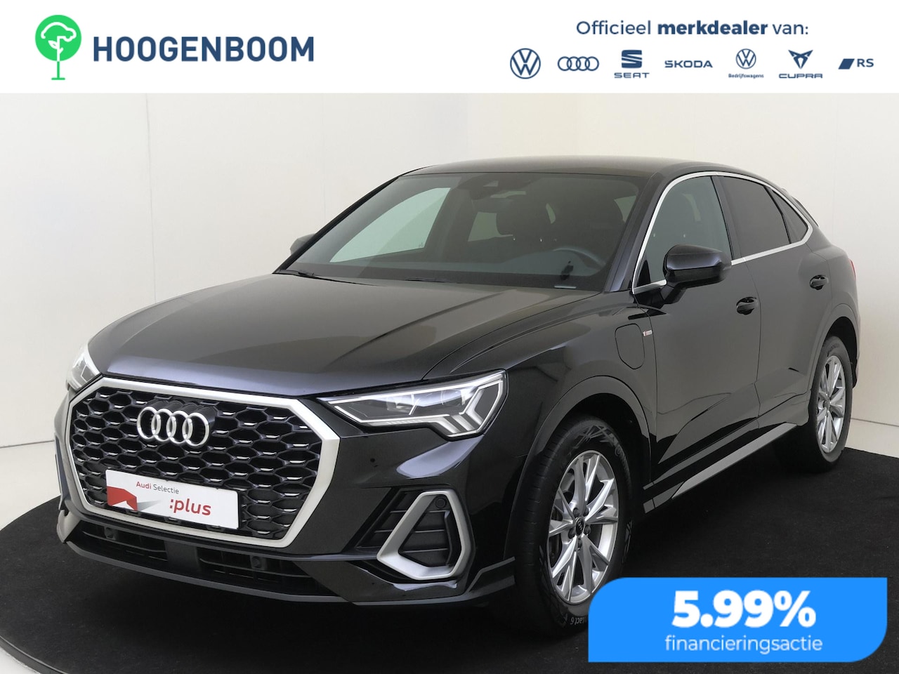 Audi Q3 Sportback - 45 TFSI e S Edition | SoH 94% | Lederen bekleding | Achteruitrijcamera | Cruise Control | - AutoWereld.nl