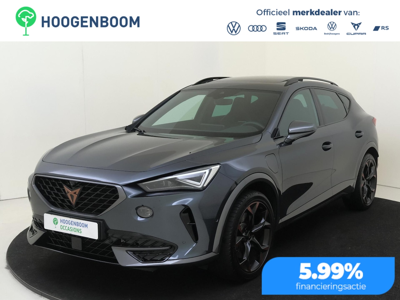 CUPRA Formentor - 1.4 e-Hybrid VZ Performance | SoH 98% | Panoramadak | 360 camera | Parkeerassistent | Dode - AutoWereld.nl