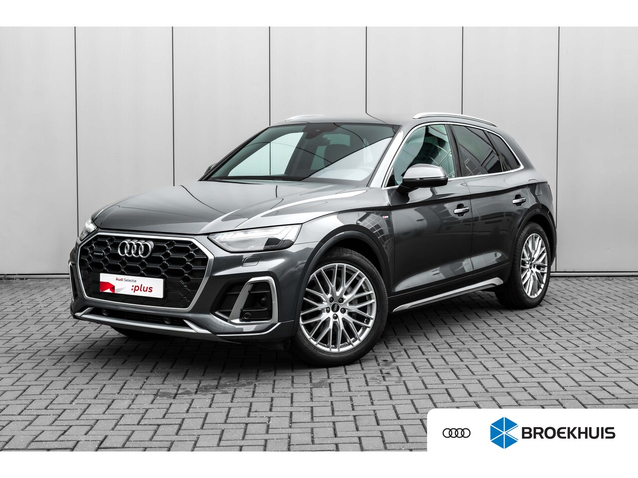 Audi Q5 - 55 TFSI e S edition Competition 367 PK | Trekhaak | Luchtvering | Stoelverwarming Voor | A - AutoWereld.nl