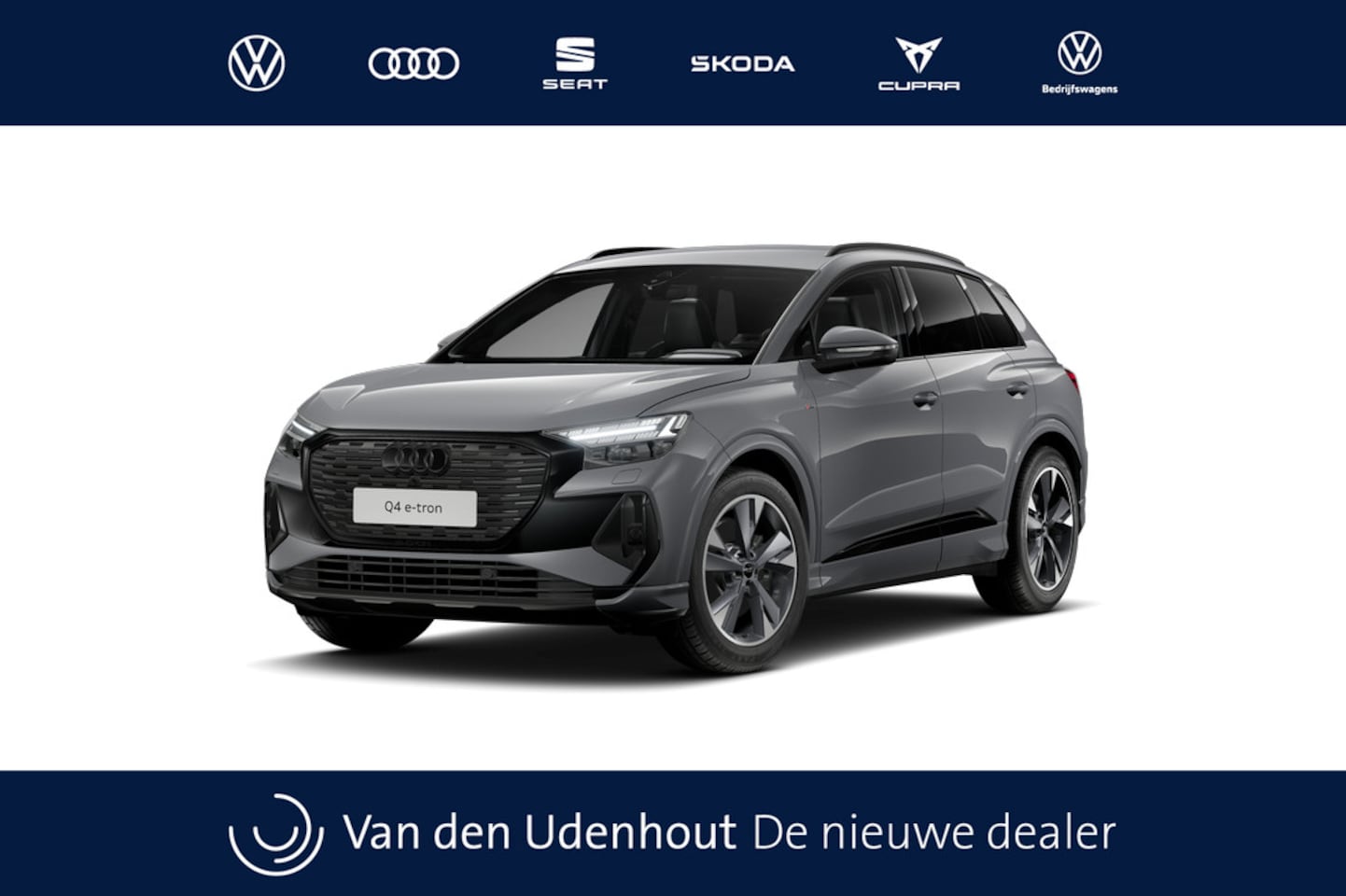 Audi Q4 e-tron - Q4 45 e-tron 286 1AT S edition Competition | Achterklep, automatisch bedienbaar | Achterui - AutoWereld.nl