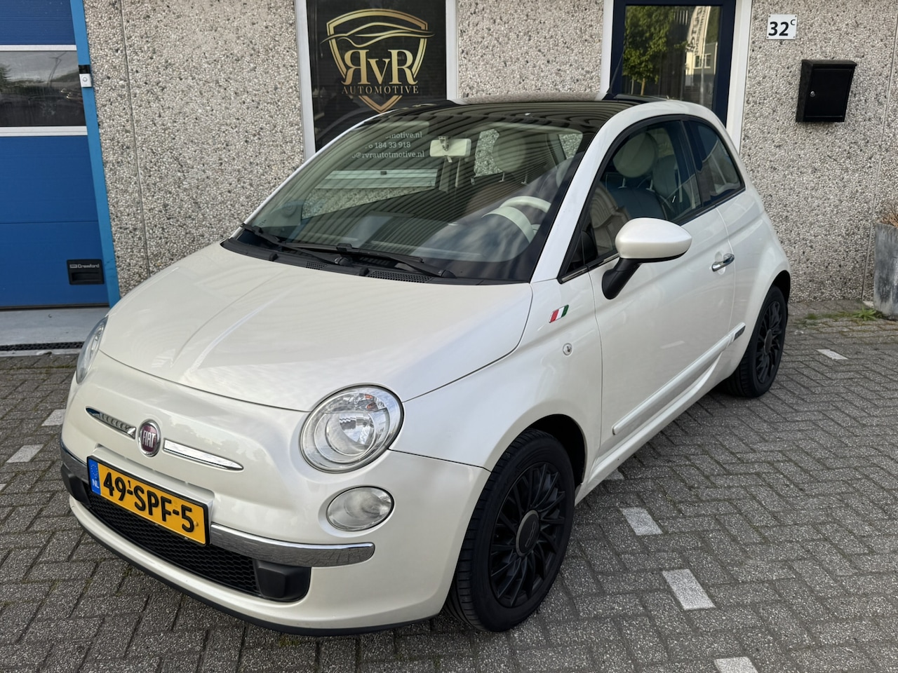 Fiat 500 - 1.2 Lounge PANORAMA LEDER - AutoWereld.nl