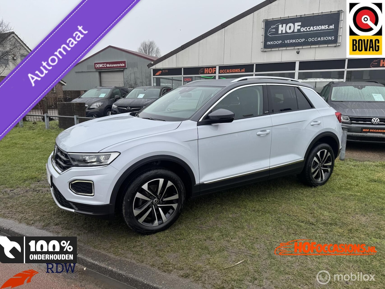 Volkswagen T-Roc - 1.5 TSI United Style AUTOMAAT / TREKHAAK LUXE - AutoWereld.nl