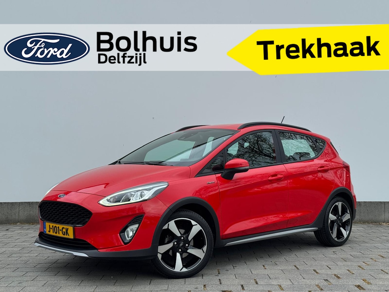 Ford Fiesta - EcoBoost Active X | Trekhaak | Winterpack | Clima | Navi | 100% dealer onderhouden | - AutoWereld.nl