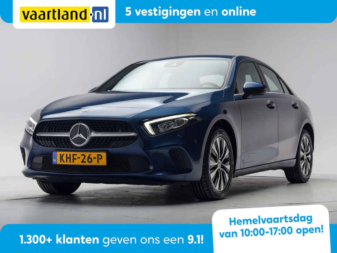 Mercedes-Benz A-klasse - Limousine 250 e Premium [ LED Half-leder Navi Camera ] - AutoWereld.nl