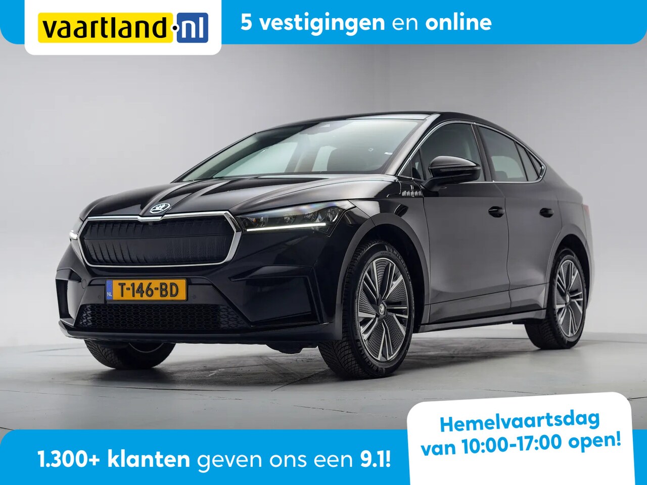 Skoda Enyaq iV Coupé - iV 60 Sport 3-Fase [ Panoramadak Camera Sfeerverlichting ] - AutoWereld.nl