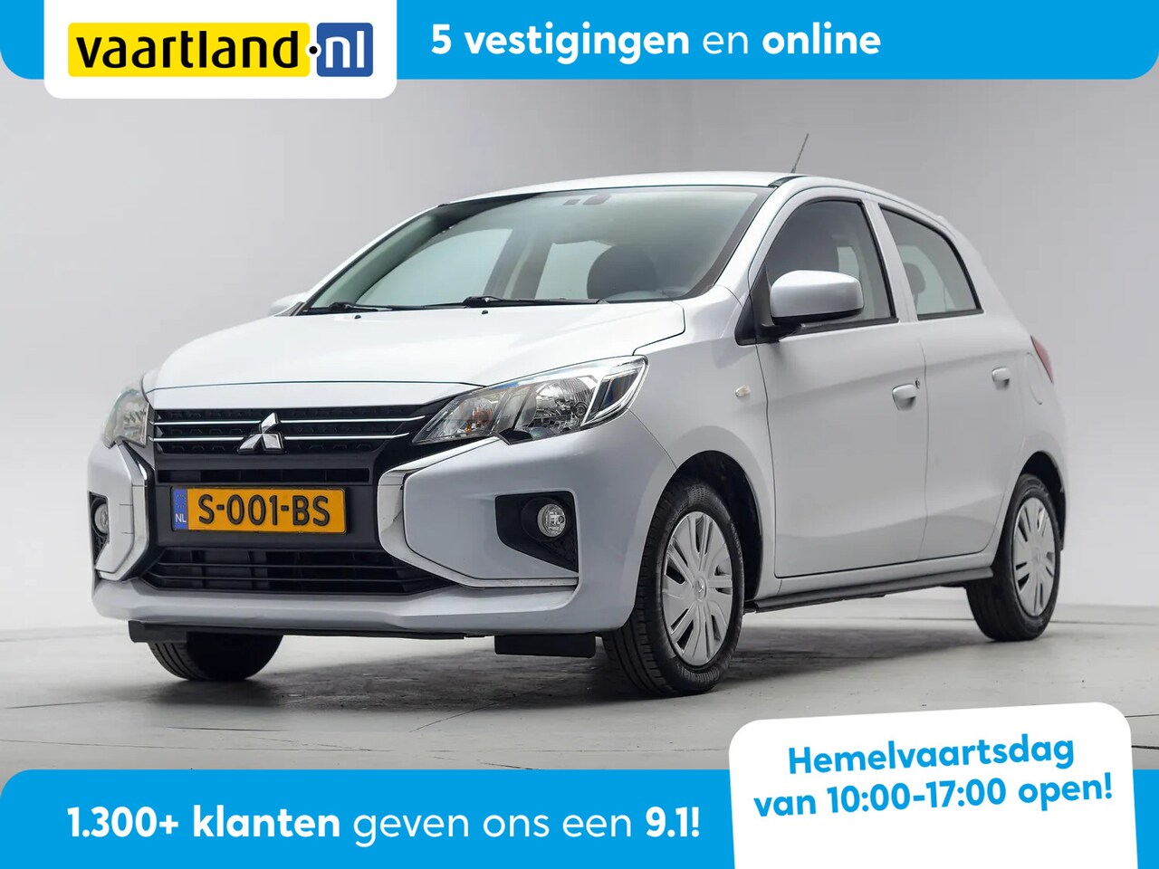 Mitsubishi Space Star - 1.0 Cleartec Cool+ 5-drs [ airco Apple Carplay / Andoid Audio af-fabriek ] - AutoWereld.nl