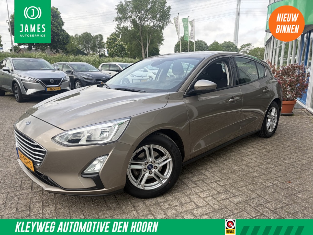Ford Focus - 1.0 EcoB. Tr Ed. bns, Nav, Carplay, Stoel en Stuurverwaming - AutoWereld.nl