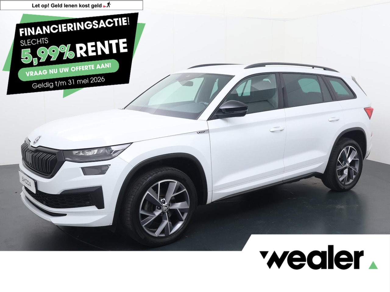 Skoda Kodiaq - 1.5 TSI Sportline Business | 150 PK | Automaat | Adaptive cruise control | Matrix LD kopla - AutoWereld.nl