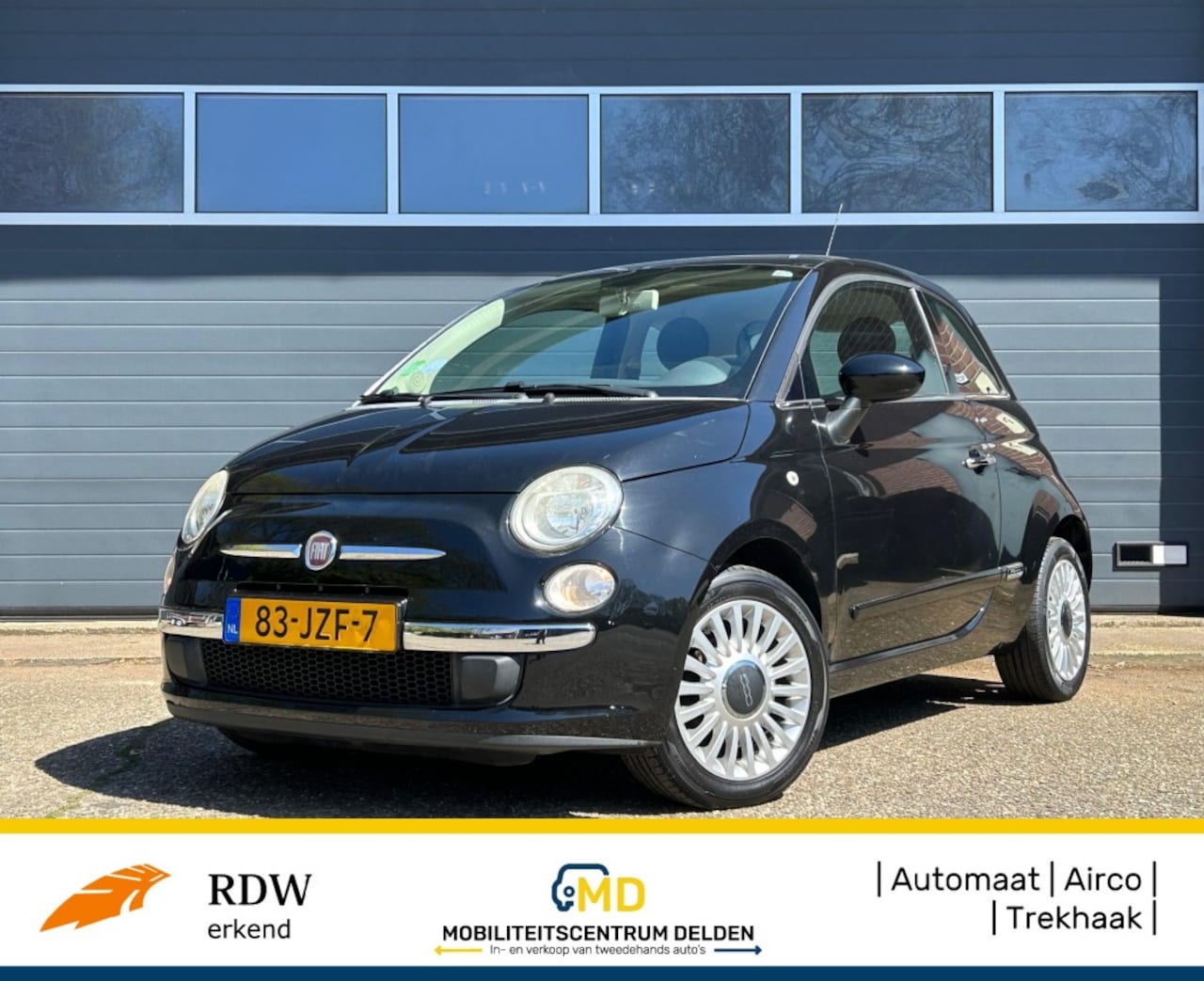 Fiat 500 - 1.2 LOUNGE /  Automaat / Panodak / Trekhaak / - AutoWereld.nl