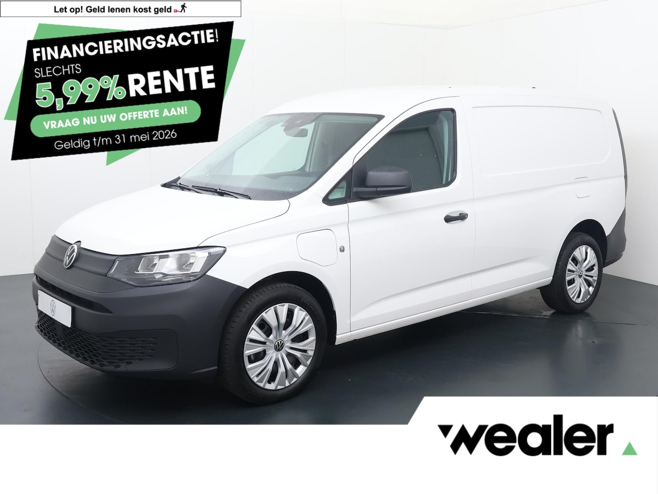 Volkswagen Caddy Cargo Maxi - 1.5 eHybrid 85 DSG | 150 PK | Climate control | Cruise control | Apple Carplay/Android Aut - AutoWereld.nl