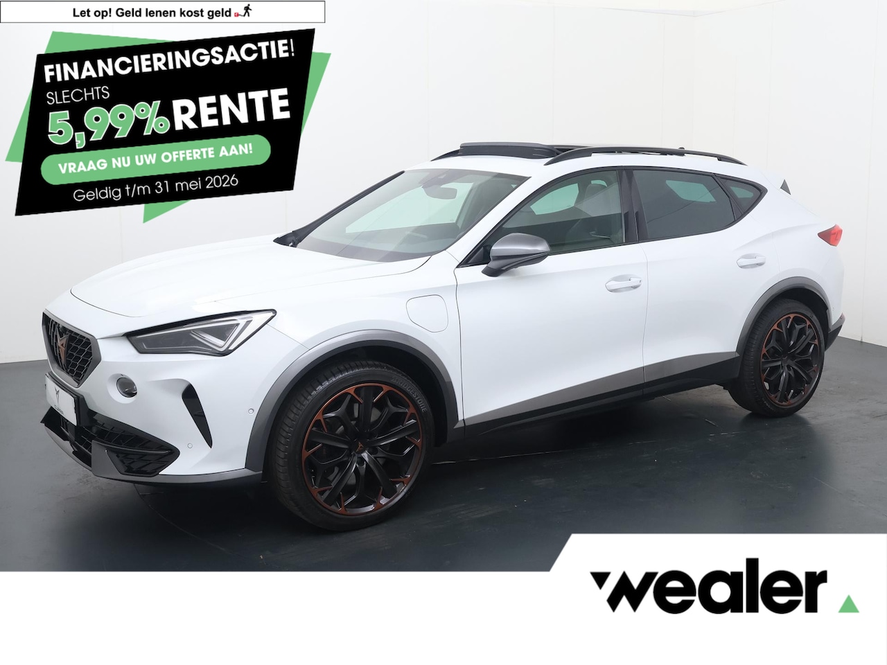 CUPRA Formentor - 1.4 e-Hybrid VZ Copper Edition | 245 PK | SoH 100% | Top view 360 graden | Panoramadak | M - AutoWereld.nl