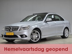 Mercedes-Benz C-klasse - 230 Avantgarde/ AMG Pakket/ 6-Cilinder/ Half-Leder/ 204pk/ Xenon/ Elek. Schuif-Kantel Dak/