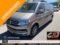 Volkswagen Transporter - 2.0 TDI L2H1 DC Comfortline Plus achterschade, airco, cruise, automaat, led, luxe, MARGE